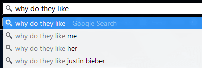 Why Do they Like