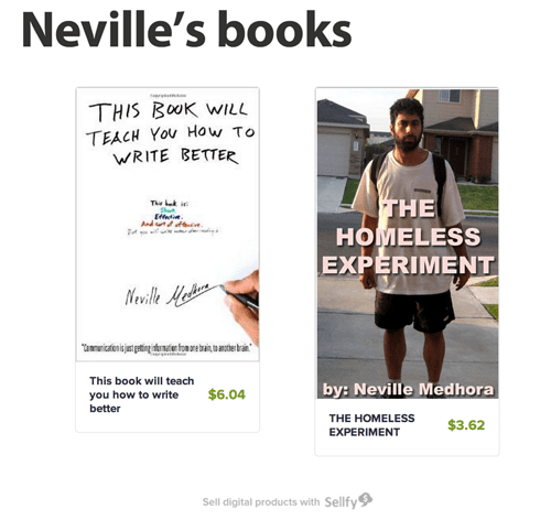 Digital books by Neville Medhora