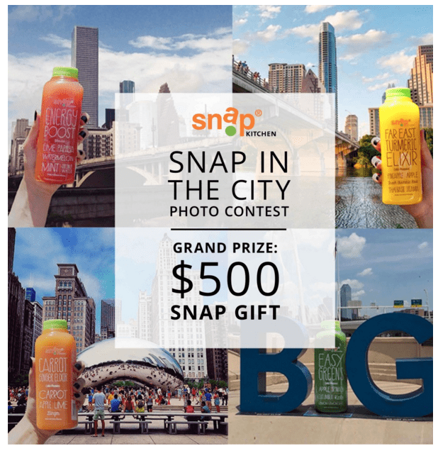 Snap Kitchen Instagram Contest