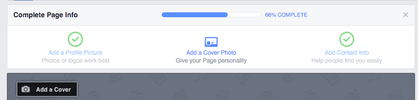 Make Your Own Small Business FB Page Set Up Wizard