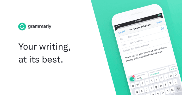 Grammarly Writing Assistant