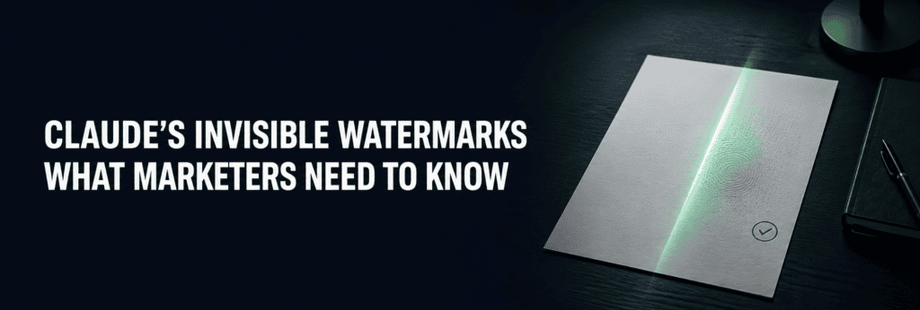 Claude’s AI Watermarks Won’t Hurt Your Visibility. Weak Content Rules Might.