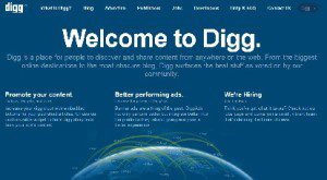 The New Digg Homepage