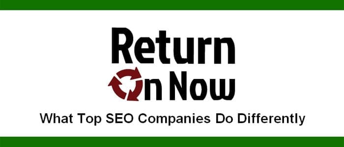 What Top SEO Companies Do Differently