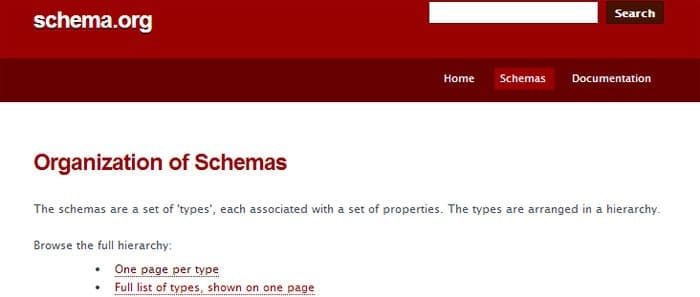 Semantic Markup: Use Schema.org as a resource