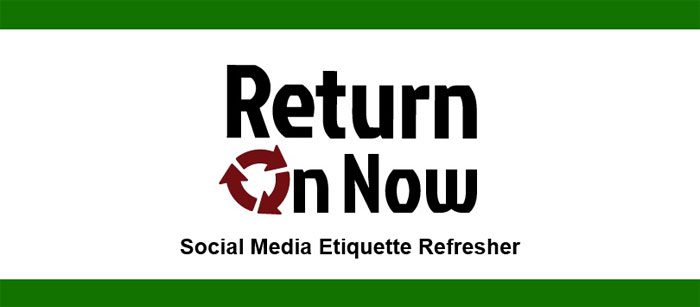 Etiquette Refresher for Social Media Marketers