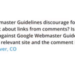Is blog comment link building bad for SEO?