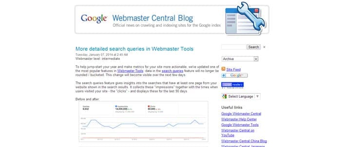 Google Webmaster Tools More Detailed Search Query Data January 2014