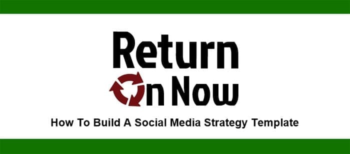 How to Build a Social Media Strategy Template Banner