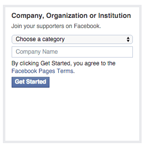 Make Your Own FB Page Company Organization Institution