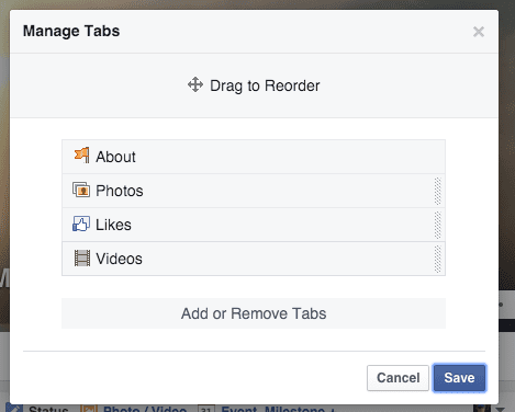 Make Your Own Small Businesss FB Page Managing Your Tabs