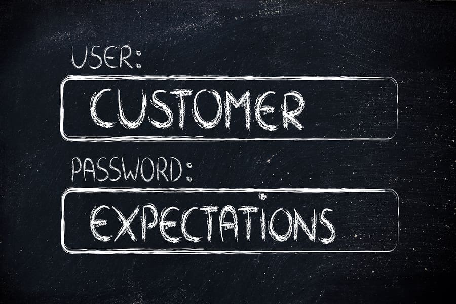 User Customer, Password Expectations