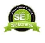 Best of Search Engine Journal 2013 Badge