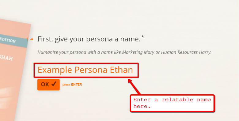Give Your Persona A Name