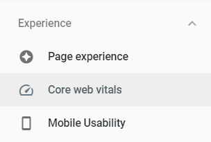 Core Web Vitals and Page Experience are available within your Google Search Console account