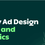 Infographic about display ad design trends and statistics