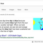 Example of Google Featured Snippets