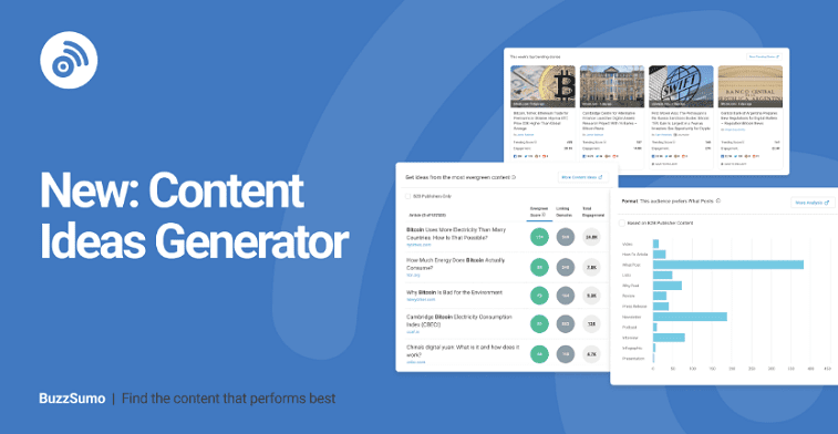 BuzzSumo Content Ideas Generator