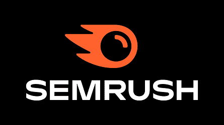 SEMrush logo, 250x445px