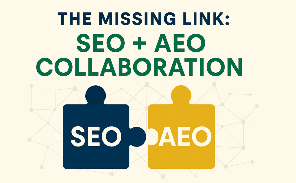 The Missing Link: How Cross-Functional Teams Unlock SEO and AEO Performance