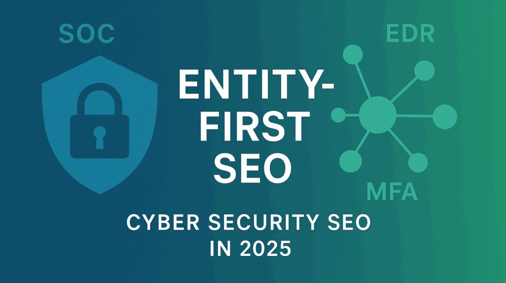 Entity-First SEO for Cyber Security Companies