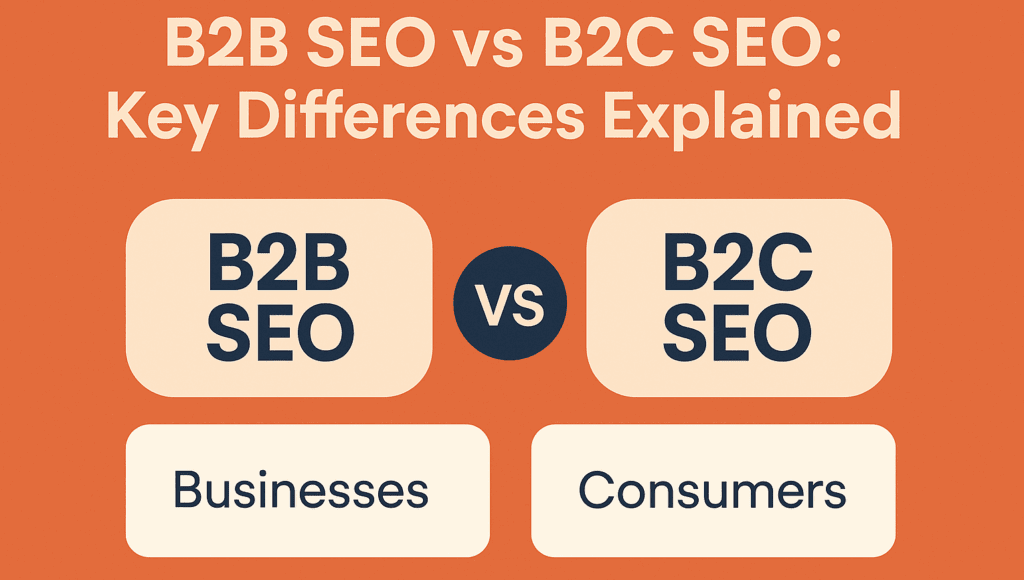 B2B SEO vs. B2C SEO: Key Differences Every Marketer Needs to Understand