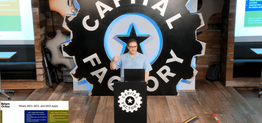 AI -Driven Discoverability Presentation at AIMA (January 2026, Full Video)